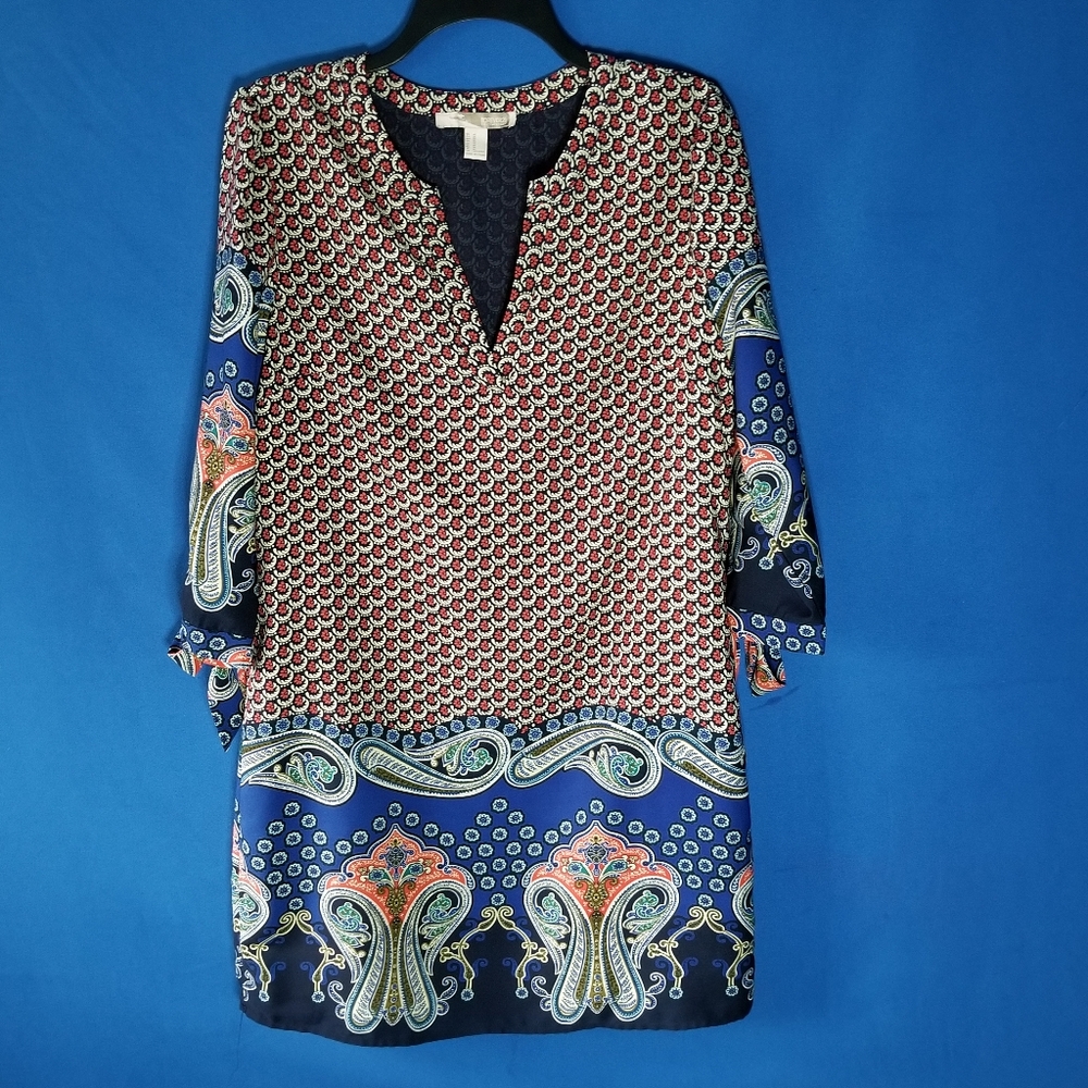 Forever 21 Contemporary Paisley Print Dress